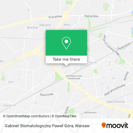 Gabinet Stomatologiczny Paweł Góra map