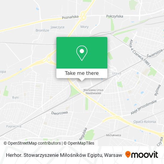 Herhor. Stowarzyszenie Miłośników Egiptu map