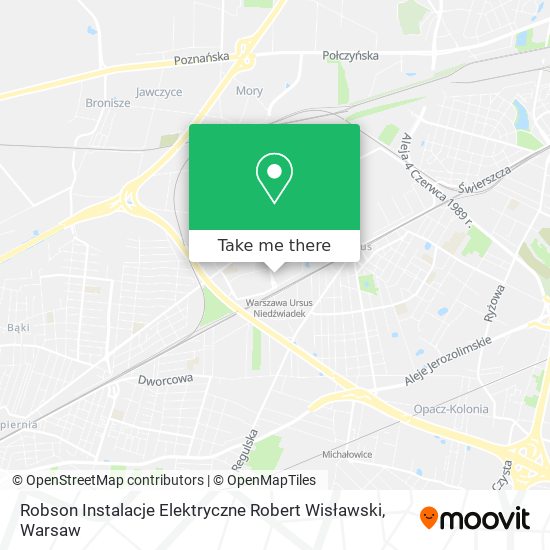 Robson Instalacje Elektryczne Robert Wisławski map