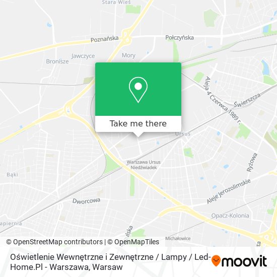 Карта Oświetlenie Wewnętrzne i Zewnętrzne / Lampy / Led-Home.Pl - Warszawa