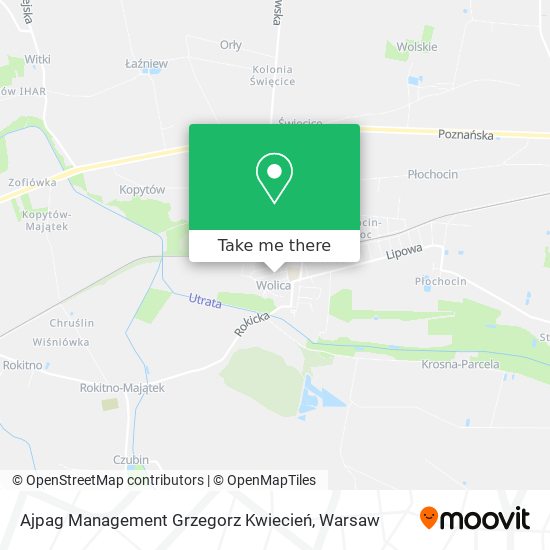 Ajpag Management Grzegorz Kwiecień map