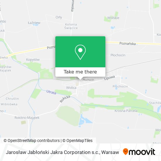 Jarosław Jabłoński Jakra Corporation s.c. map