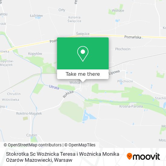 Stokrotka Sc Woźnicka Teresa i Woźnicka Monika Ożarów Mazowiecki map