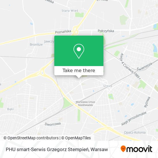 PHU smart-Serwis Grzegorz Stempień map