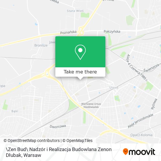 \Zen Bud\ Nadzór i Realizacja Budowlana Zenon Dłubak map