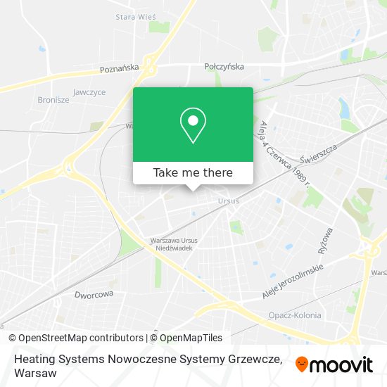 Heating Systems Nowoczesne Systemy Grzewcze map