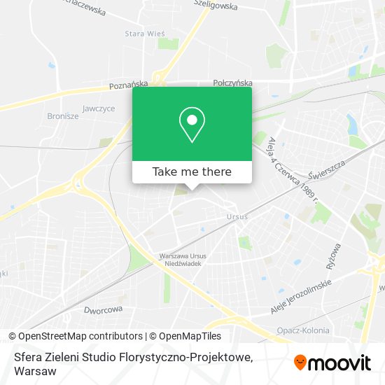 Sfera Zieleni Studio Florystyczno-Projektowe map