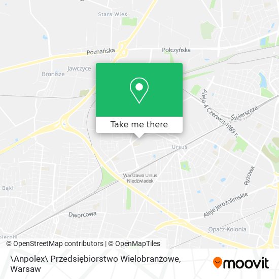 \Anpolex\ Przedsiębiorstwo Wielobranżowe map