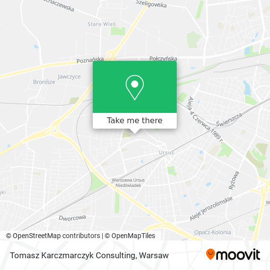 Tomasz Karczmarczyk Consulting map