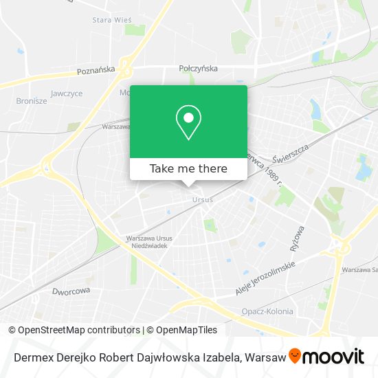 Dermex Derejko Robert Dajwłowska Izabela map