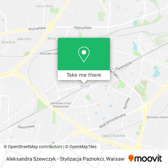 Aleksandra Szewczyk - Stylizacja Paznokci map