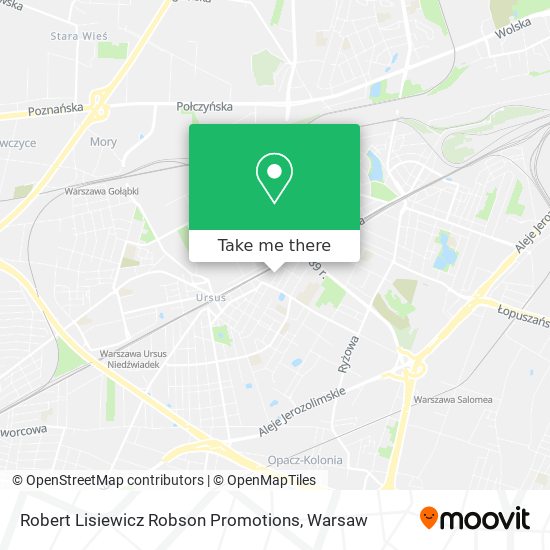 Robert Lisiewicz Robson Promotions map