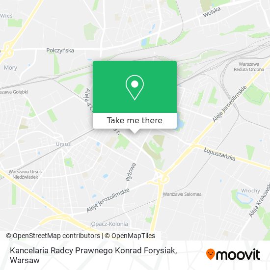 Kancelaria Radcy Prawnego Konrad Forysiak map