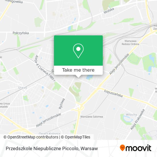 Przedszkole Niepubliczne Piccolo map