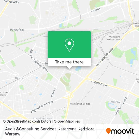 Audit &Consulting Services Katarzyna Kędziora map