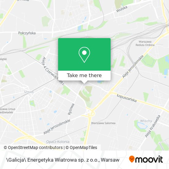 \Galicja\ Energetyka Wiatrowa sp. z o.o. map