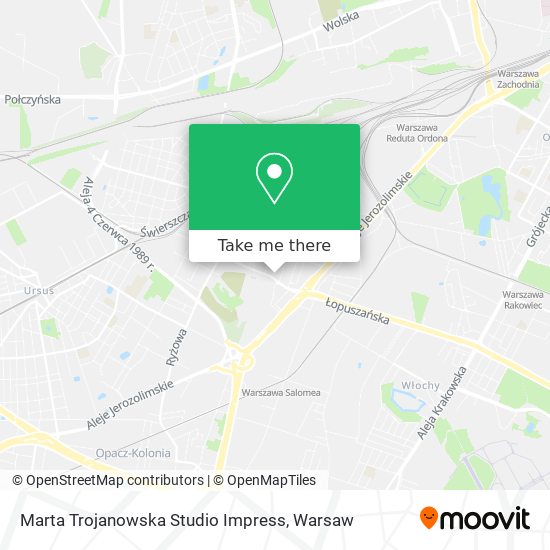 Marta Trojanowska Studio Impress map