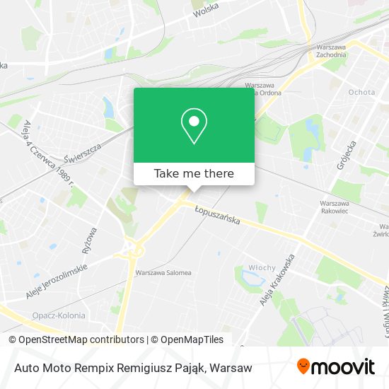 Auto Moto Rempix Remigiusz Pająk map