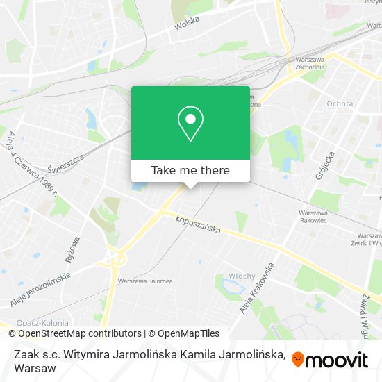 Zaak s.c. Witymira Jarmolińska Kamila Jarmolińska map