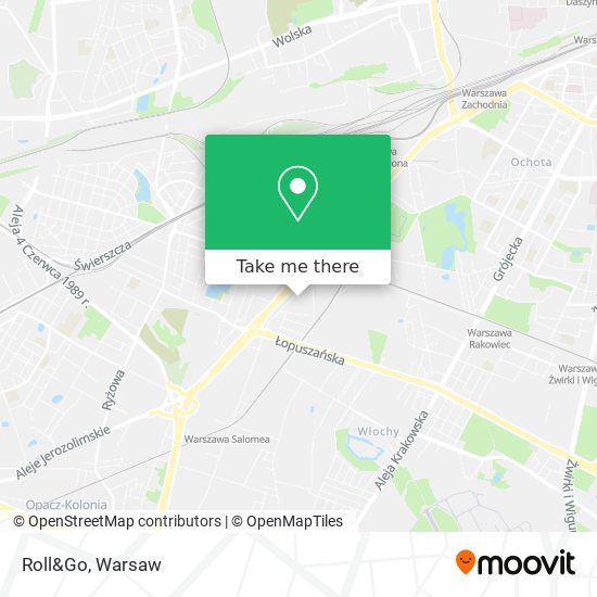 Roll&Go map