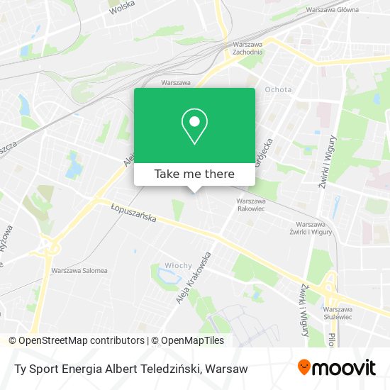 Ty Sport Energia Albert Teledziński map