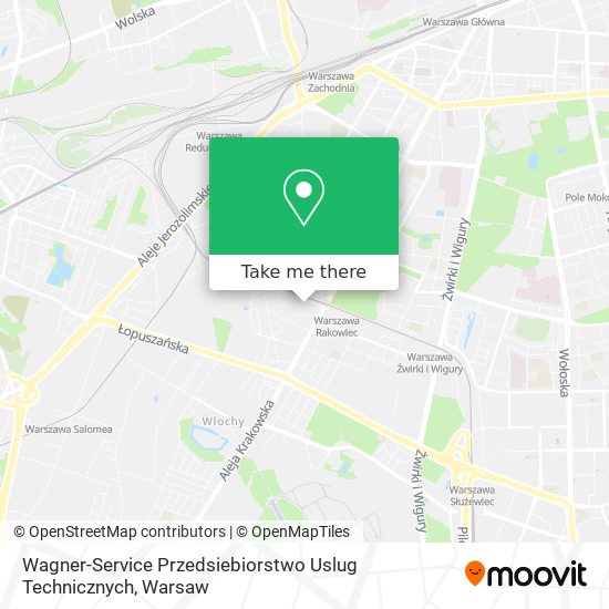 Wagner-Service Przedsiebiorstwo Uslug Technicznych map