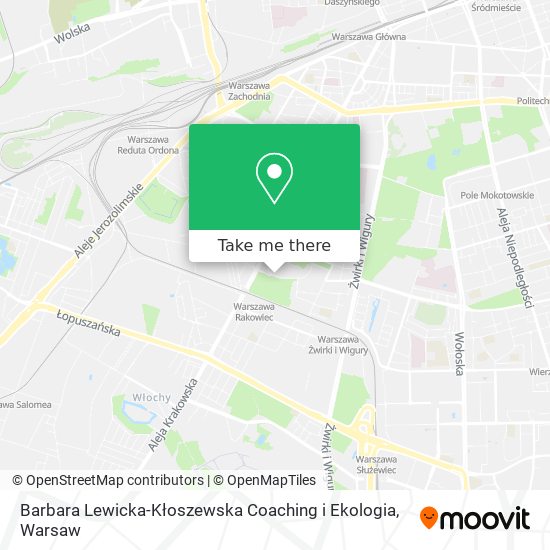 Barbara Lewicka-Kłoszewska Coaching i Ekologia map