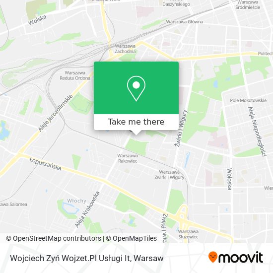 Wojciech Zyń Wojzet.Pl Usługi It map