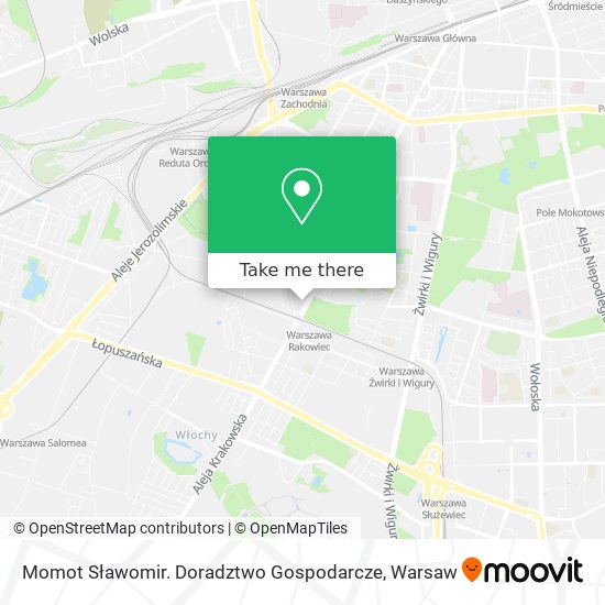 Momot Sławomir. Doradztwo Gospodarcze map