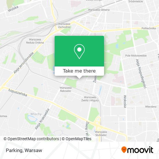 Parking map