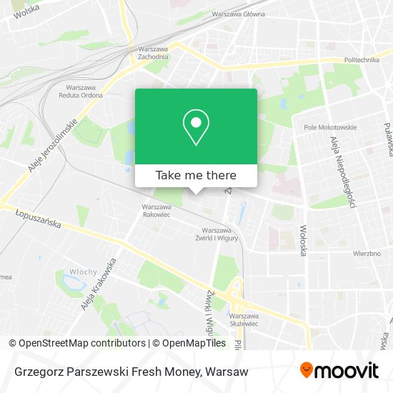 Grzegorz Parszewski Fresh Money map