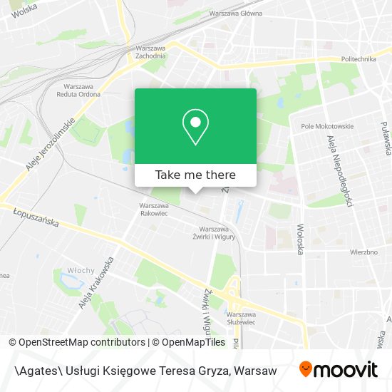 \Agates\ Usługi Księgowe Teresa Gryza map