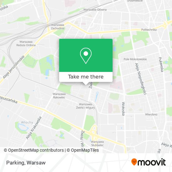 Parking map