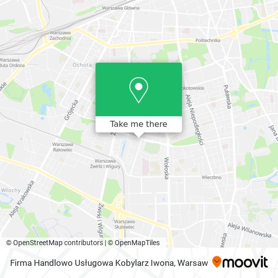 Firma Handlowo Usługowa Kobylarz Iwona map