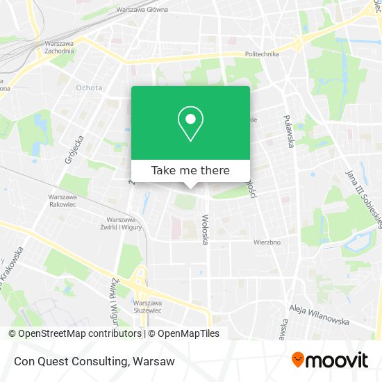 Con Quest Consulting map