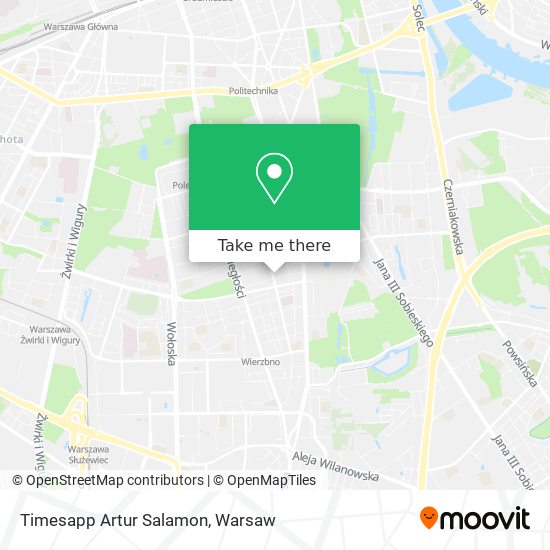 Timesapp Artur Salamon map