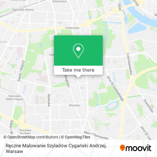 Ręczne Malowanie Szyladów Cygański Andrzej map