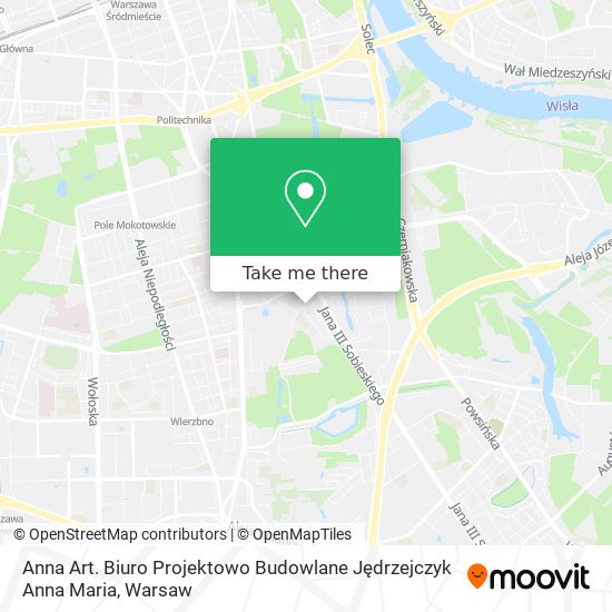 Anna Art. Biuro Projektowo Budowlane Jędrzejczyk Anna Maria map