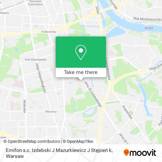 Emifon s.c. Izdebski J Mazurkiewicz J Stępień k map