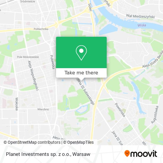 Planet Investments sp. z o.o. map