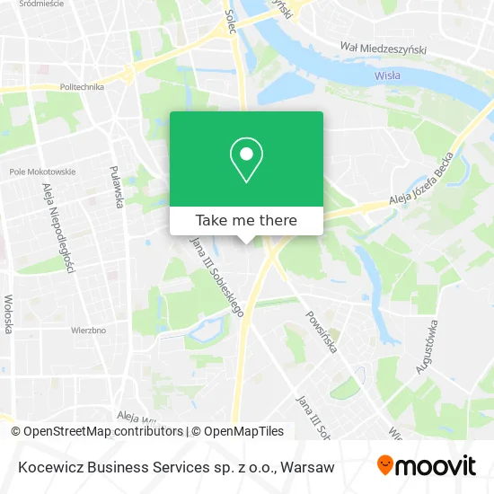 Карта Kocewicz Business Services sp. z o.o.