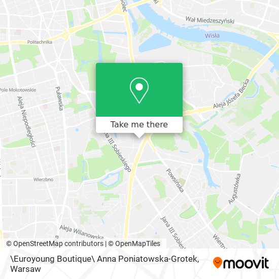 \Euroyoung Boutique\ Anna Poniatowska-Grotek map