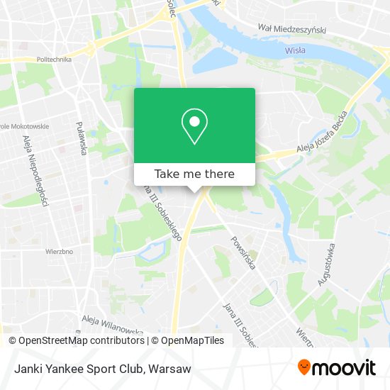 Janki Yankee Sport Club map