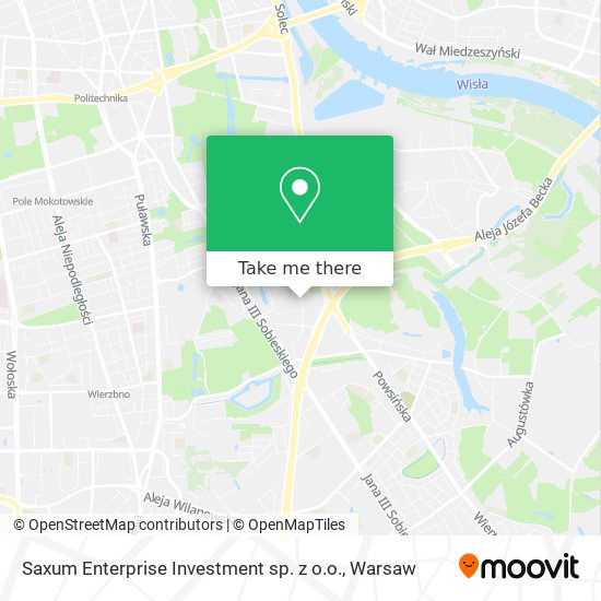 Saxum Enterprise Investment sp. z o.o. map