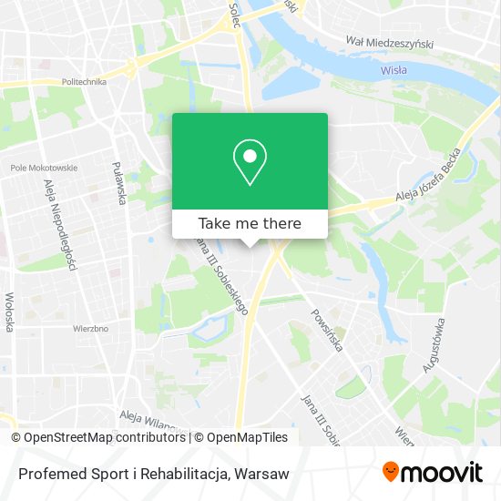 Profemed Sport i Rehabilitacja map