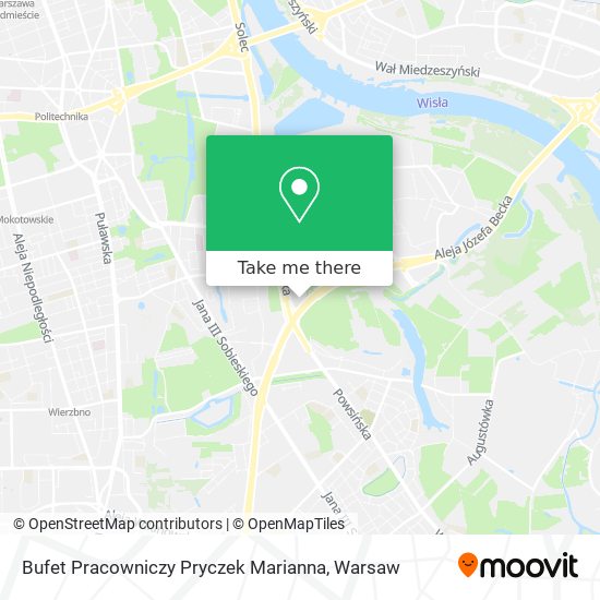 Bufet Pracowniczy Pryczek Marianna map