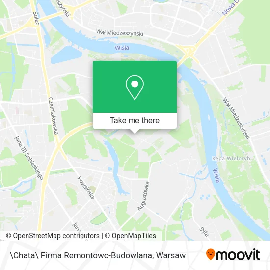 Карта \Chata\ Firma Remontowo-Budowlana