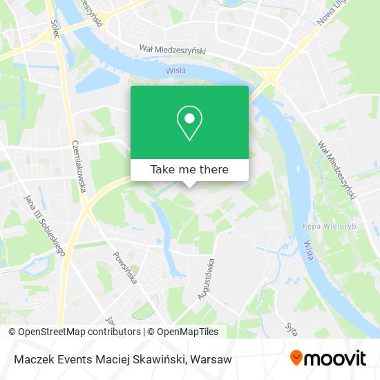 Maczek Events Maciej Skawiński map