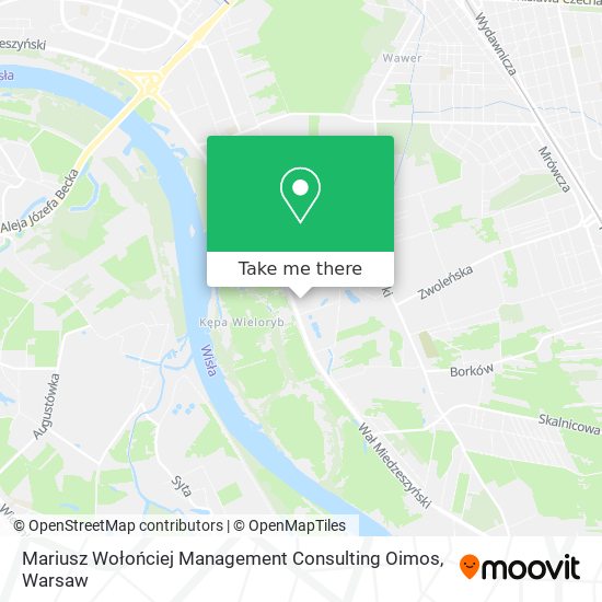 Mariusz Wołońciej Management Consulting Oimos map