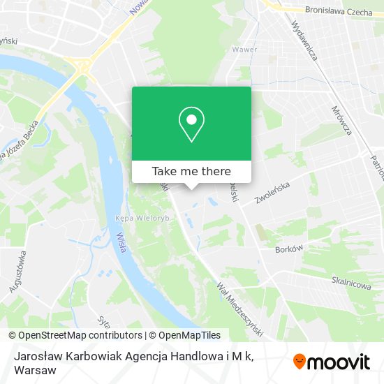 Jarosław Karbowiak Agencja Handlowa i M k map